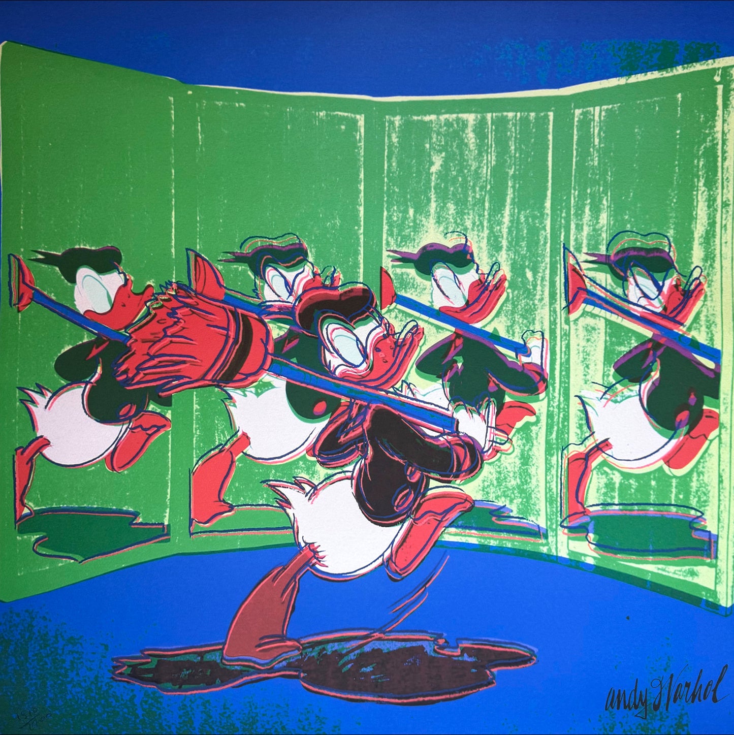 Andy Warhol (Donald duck)